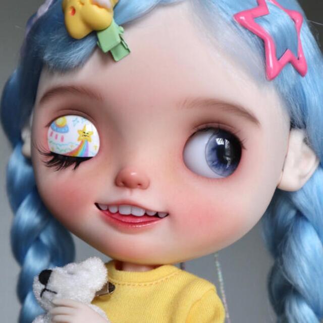 新作 カスタムブライス WINKっ子 人形 幼い かわいい 海外作家様 人形