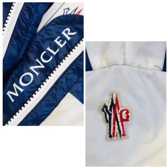 MONCLER(モンクレール)の美品★モンクレール・GRENOBLE ワッペン付 ナイロンパーカー(1) レディースのジャケット/アウター(ナイロンジャケット)の商品写真