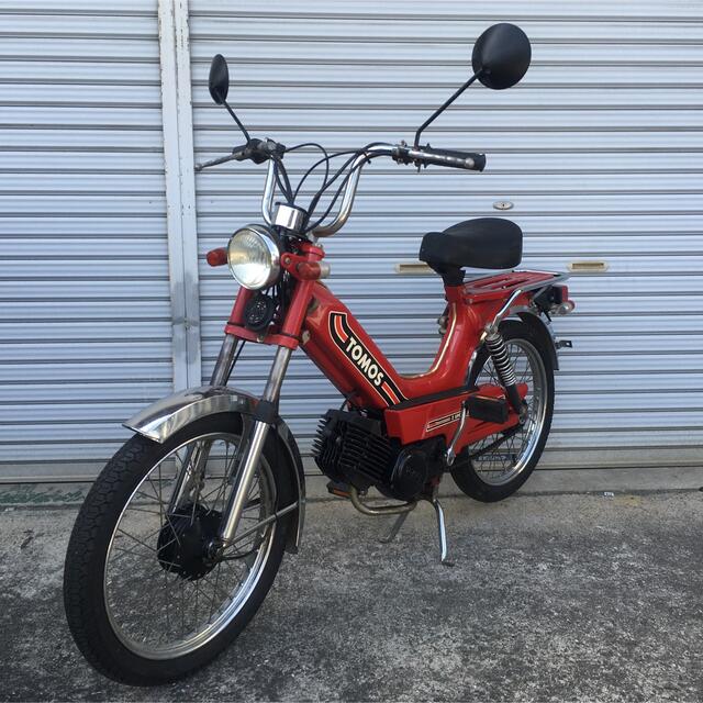 新作商品 トモス TOMOS トモス！ペダル付の自転車みたいな原付バイク