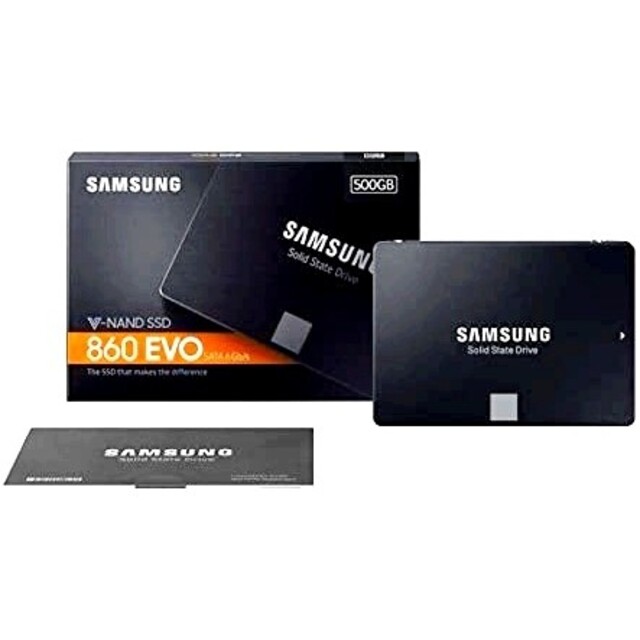 新品未開封　SAMSUNG SSD 860EVO　500GB