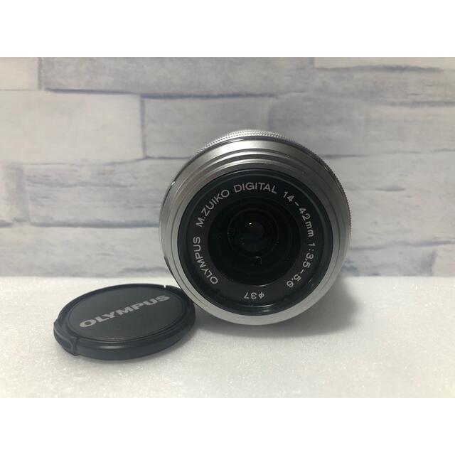 OLYMPUS(オリンパス)のオリンパスM.ZUIKO DIGITAL 14-42mm II R スマホ/家電/カメラのカメラ(レンズ(ズーム))の商品写真