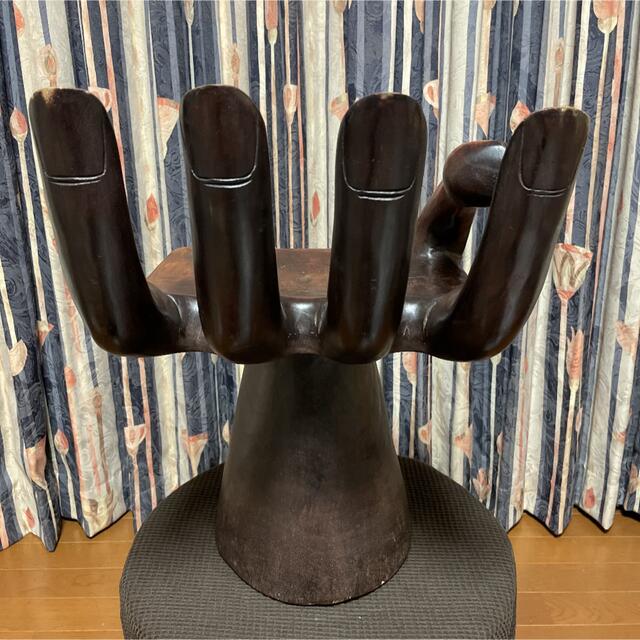 アジアン ハンドチェア 木製 仏手 インテリア 木製オブジェ 置物 アジアン ハンドチェア 木製 仏手 インテリア 木製オブジェ 置物