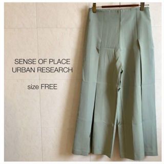 センスオブプレイスバイアーバンリサーチ(SENSE OF PLACE by URBAN RESEARCH)のSENSE OF PLACE グリーン パンツ URBAN RESEARCH(カジュアルパンツ)