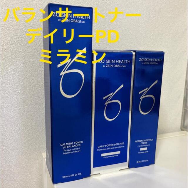 新品 〖 バランサートナー&ミラミン 〗2点セット ˚✩*ゼオスキン 毎日新作アイテム入荷中 2点:デイリーPD ミラミン 美容液