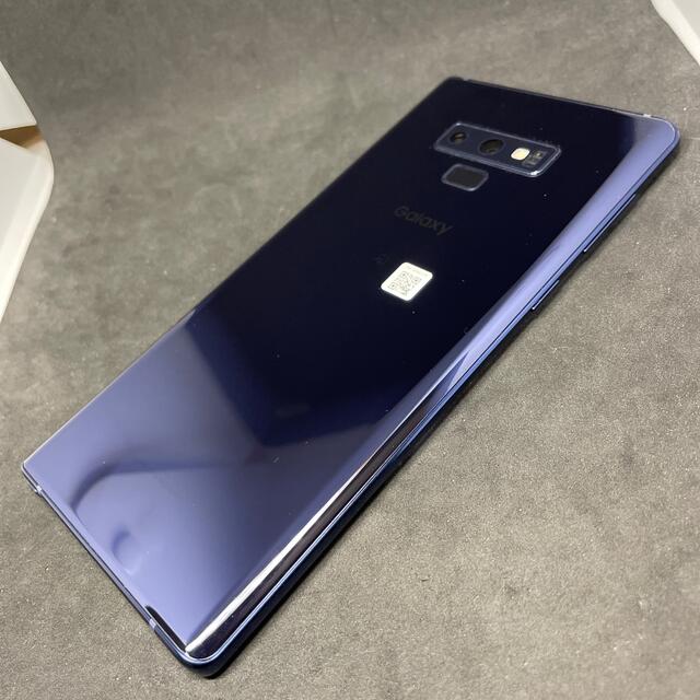 Galaxy(ギャラクシー)のジャンク 訳あり 美品 SCV40 ブルー Galaxy Note9 スマホ/家電/カメラのスマートフォン/携帯電話(スマートフォン本体)の商品写真