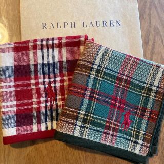 ラルフローレン(Ralph Lauren)のラルフローレン タオルハンカチ2枚組(ハンカチ)