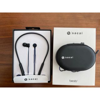 新品未開封 sacai beats X ワイヤレスイヤフォン 黒