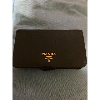 プラダ(PRADA)のparisさま専用です　PRADA iPhoneケース　手帳型(iPhoneケース)