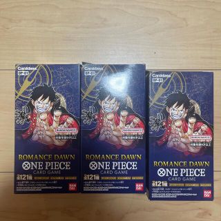 ワンピース(ONE PIECE)のワンピース カードゲーム ONE PIECE ロマンスドーン 3BOX (カード)