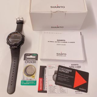 スント(SUUNTO)の【廃盤品】SUUNTO Vector X Black 『スント ベクター』(腕時計(デジタル))