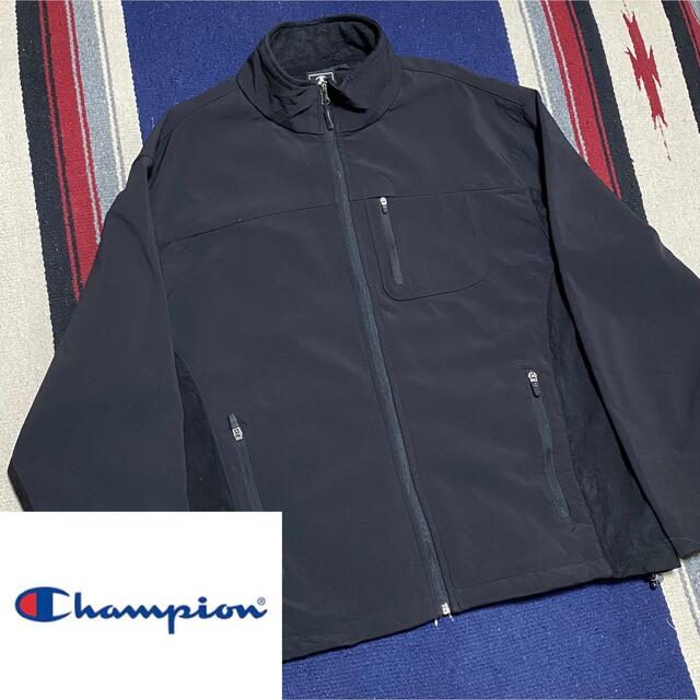 Champion(チャンピオン)の90s 古着 チャンピオン トラックジャケット ジャージ 刺繍ロゴ ゆるだぼ メンズのトップス(ジャージ)の商品写真