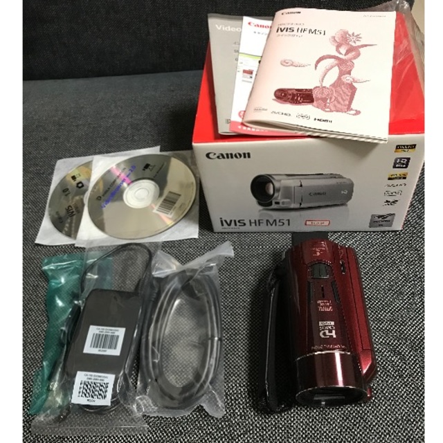 Canon - Canon キヤノン iVIS HF M51 HDビデオカメラ