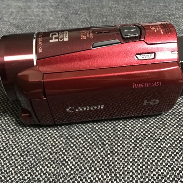 Canon(キヤノン)のCanon キヤノン iVIS HF M51 HDビデオカメラ スマホ/家電/カメラのカメラ(ビデオカメラ)の商品写真