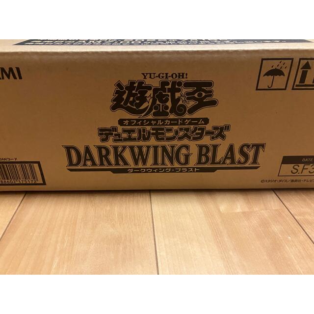 遊戯王　DARKWING BLAST 初回生産版　カートン　新品未開封