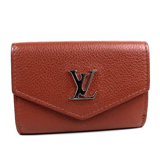 ルイヴィトン ポルトフォイユ ロックミニ 美品 ミニ財布 三つ折り財布