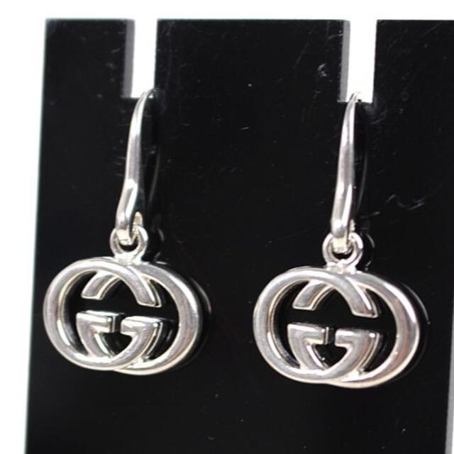 Gucci - グッチ ピアス ダブルG シルバー GUCCI 極美品 q142 【中古