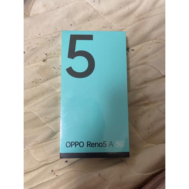 OPPO Reno 5A アイスブルースマートフォン/携帯電話