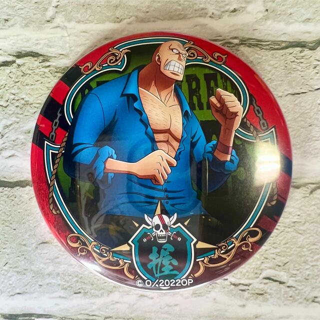 ONE PIECE 麦わらストア RED 輩 缶バッジ ボンク・パンチの通販 by