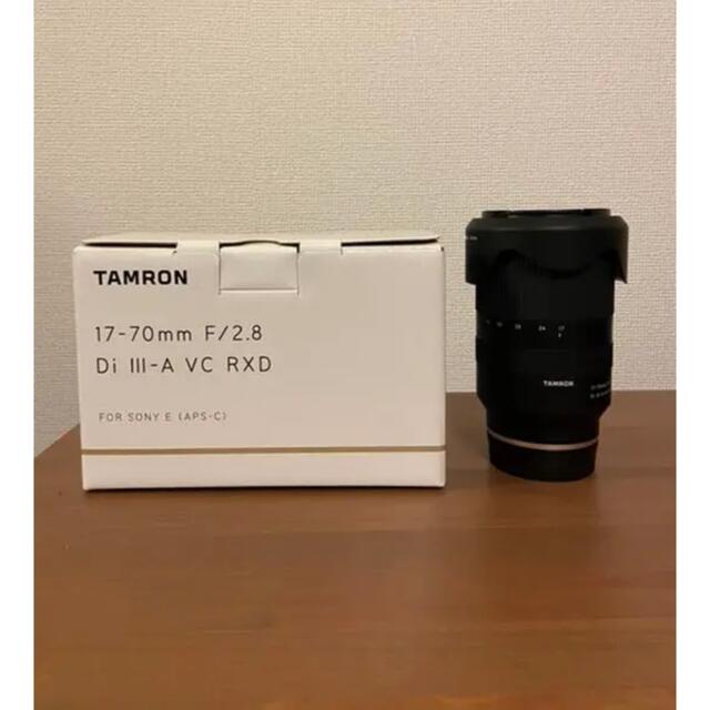 史上最も激安】 TAMRON - TAMRONのソニーEマウント17-70mm F2.8の