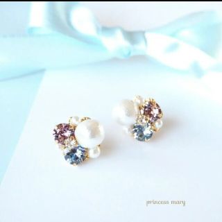 lt.アメジスト&lt.サファイア♡﻿jewelry bijouピアス(ピアス)