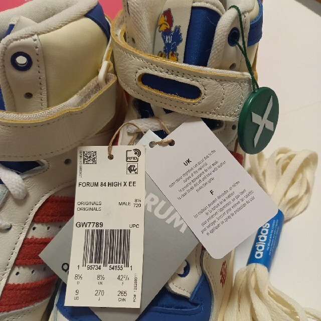 海外限定 adidas Originals FORUM 84 HI Kansas