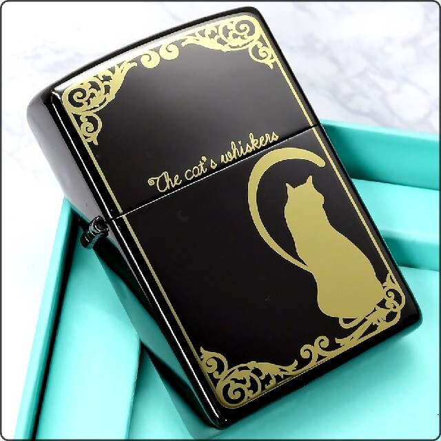 新品 ZIPPO ラブキャット ゴールド ペアジッポー ライター かわいい