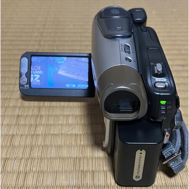 SONY(ソニー)のSONY ハンディカム DCR-DVD403 良品　ユーズド スマホ/家電/カメラのカメラ(ビデオカメラ)の商品写真