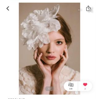 ヴェラウォン(Vera Wang)の限定大幅値下げ　DECOLVE ヘアクリップ(ウェディングドレス)