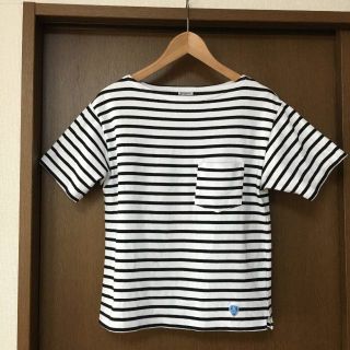 オーシバル(ORCIVAL)のORCIVAL オーシバル オーチバル カットソー Tシャツ ボーダー サイズ１(Tシャツ(半袖/袖なし))