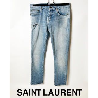 サンローラン(Saint Laurent)のサンローラン パリ ブルー デニム(デニム/ジーンズ)