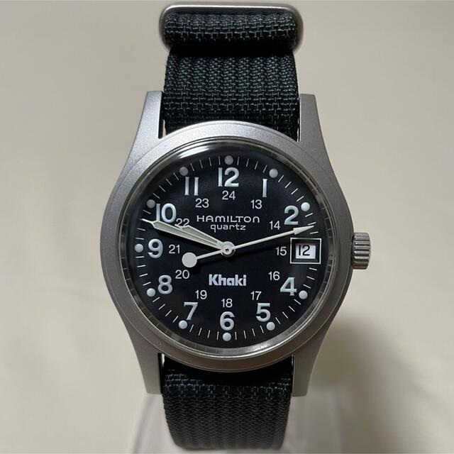 美品 hamilton khaki 9797 ハミルトン カーキ 腕時計(アナログ 美品 hamilton khaki 9797 ハミルトン カーキ 腕時計(アナログ