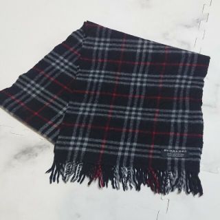 バーバリー(BURBERRY)の【BURBERRY】バーバリー  マフラー  ラムウール100%(マフラー/ショール)