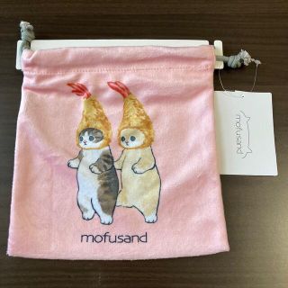 シマムラ(しまむら)のmofusand  モフサンド　えびにゃん　巾着　しまむら(ポーチ)