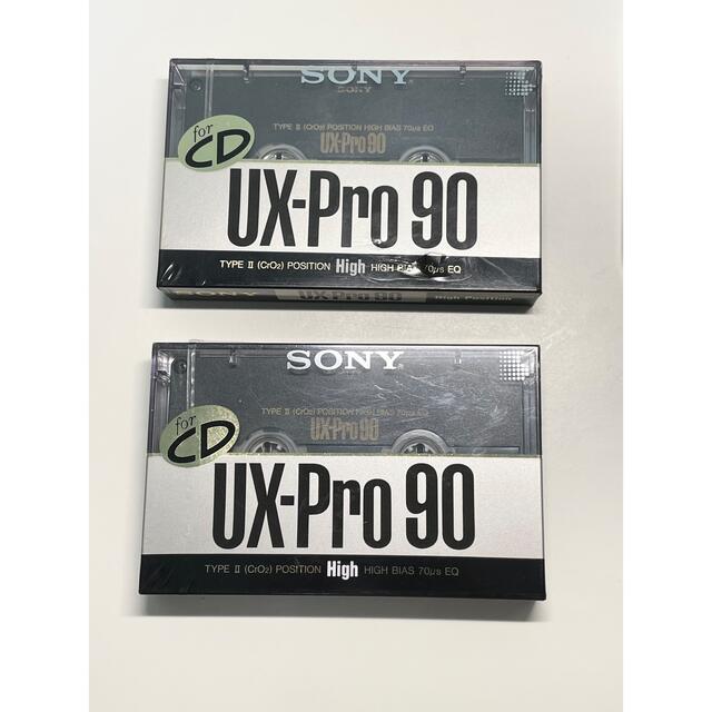 SONY  UX-PRO 90 カセットテープ　2本　未使用 未開封