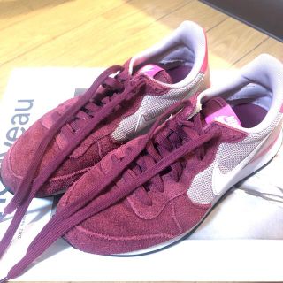 ナイキ(NIKE)のNIKE スエードスニーカーピンク レディース(スニーカー)