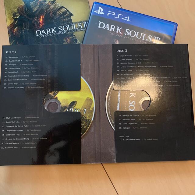 PlayStation4(プレイステーション4)のDARK SOULS III THE FIRE FADES EDITION エンタメ/ホビーのゲームソフト/ゲーム機本体(家庭用ゲームソフト)の商品写真