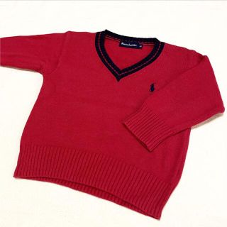 ラルフローレン(Ralph Lauren)のラルフローレン　長袖　ニット　80(ニット/セーター)