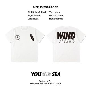 ウィンダンシー(WIND AND SEA)のはらくん様専用　WIND AND SEA カスタムTシャツ はらくん(Tシャツ/カットソー(半袖/袖なし))