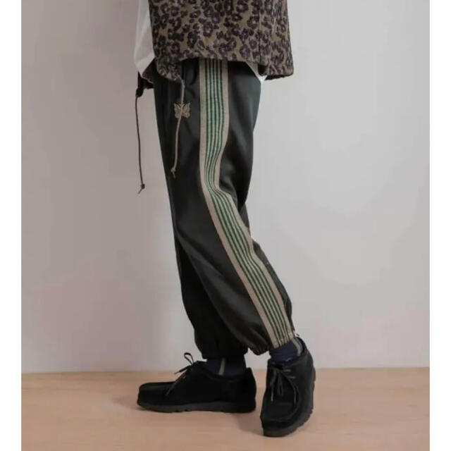 21AW Needles ジップ トラックパンツ ダークグリーン ニードルス-