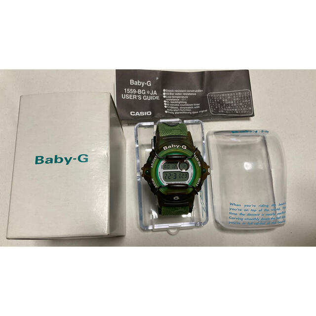 Baby-G(ベビージー)のCASIO カシオ Baby-G BG-340XB-3T リッジグリーン メンズの時計(腕時計(デジタル))の商品写真