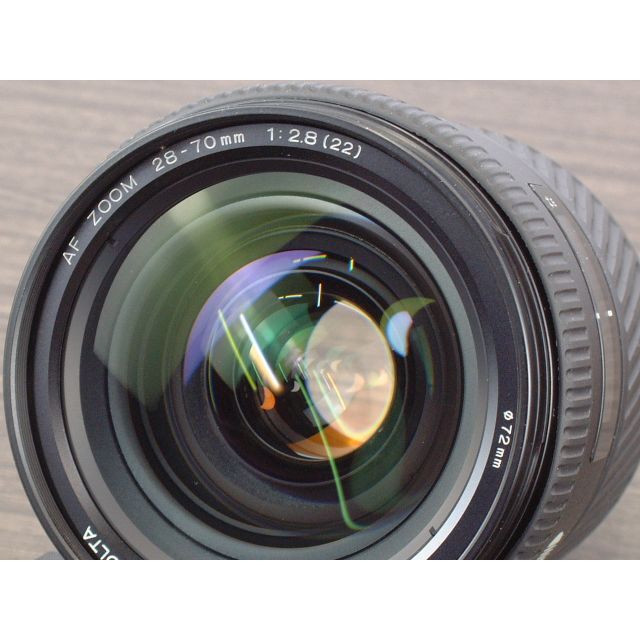 MINOLTA AF ZOOM 28-70mm F2.8 G IF MINOLTA AF ZOOM 28-70mm F2.8 G IF