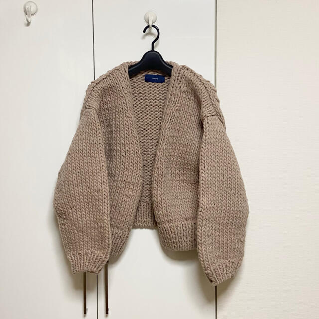 SHIPS - 美品 SHIPS ペルー ボリューム ショートカーディガン