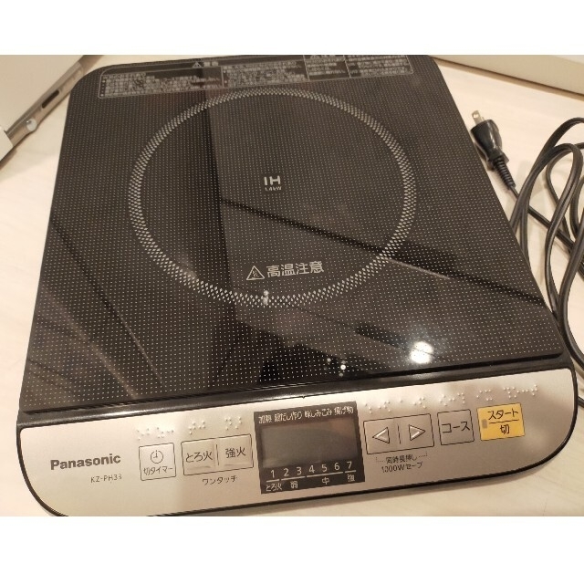Panasonic(パナソニック)のPanasonic IHクッキングヒーター スマホ/家電/カメラの調理家電(調理機器)の商品写真