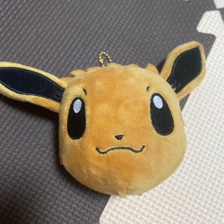 ポケモン(ポケモン)のポケモン マスコット フェイスポーチ イーブイ ポーチ コインケース ぬいぐるみ(キャラクターグッズ)