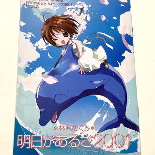 カドカワショテン(角川書店)の【貴重？】明日があるさ2001　林原めぐみ　月刊ニュータイプ　付録(アニメ)