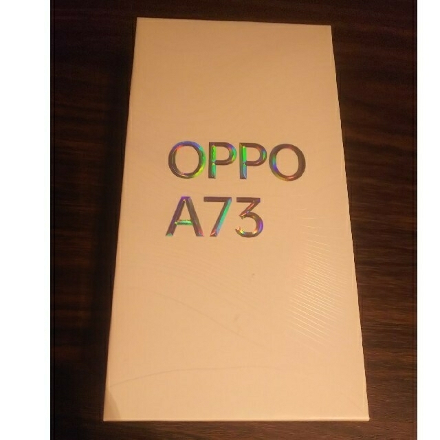 OPPO A73 新品・未使用(イヤホンのみ数回使用、不要な場合500円OFF)