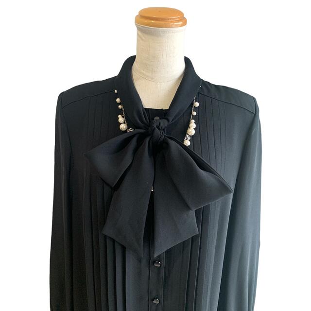 SOIR(ソワール)のSOIR BENIR 東京ソワール 喪服礼服 ブラックフォーマルワンピース 15 レディースのフォーマル/ドレス(礼服/喪服)の商品写真