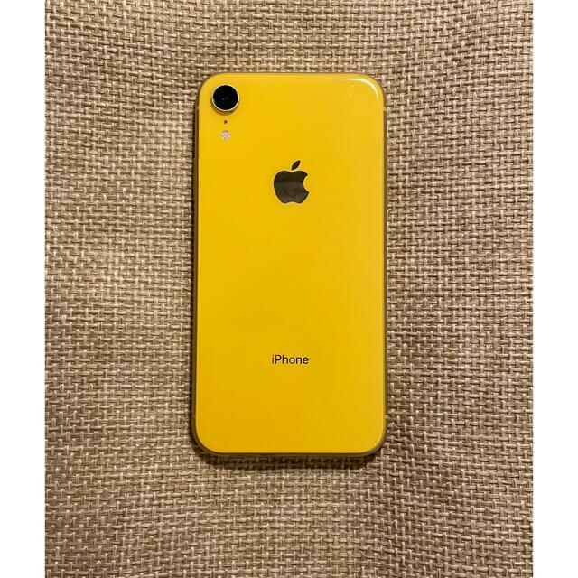 通販NEW Apple - iPhone XR 64GB イエロー(SIMフリー)初期化済みの