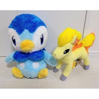 ポケモン(ポケモン)のポケットモンスター ポッチャマ・ポニータぬいぐるみ 2種セット(ぬいぐるみ)