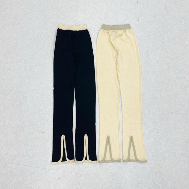 ※ yuri様専用　wanderung knit pants ニットパンツ レディースのパンツ(その他)の商品写真